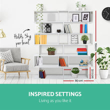 Load image into Gallery viewer, Artiss 6 Tier Display Shelf - White
