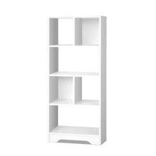 Load image into Gallery viewer, Artiss Display Shelf Bookcase Storage Cabinet Bookshelf Bookcase Home Office White
