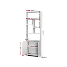 Load image into Gallery viewer, Modern and sleek Adjustable Bookshelf
