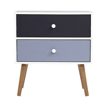 Load image into Gallery viewer, Artiss Bedside Tables Drawers Side Table Nightstand Lamp Side Storage Cabinet
