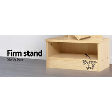 Load image into Gallery viewer, Artiss Display Shelf 7-Shelf Tree Bookshelf Book Storage Rack Bookcase Natural
