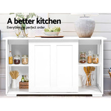 Load image into Gallery viewer, Buffet Sideboard Cabinet - White
