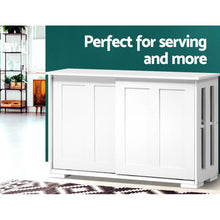 Load image into Gallery viewer, Buffet Sideboard Cabinet - White
