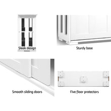 Load image into Gallery viewer, Buffet Sideboard Cabinet - White
