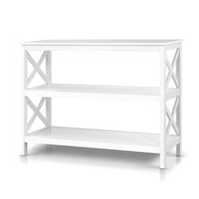Load image into Gallery viewer, Artiss Wooden Storage Console Table - White
