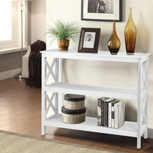 Load image into Gallery viewer, Artiss Wooden Storage Console Table - White
