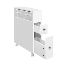 Load image into Gallery viewer, Artiss Bathroom Cabinet Toilet Storage Caddy Holder w/ Wheels
