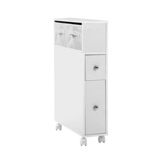 Load image into Gallery viewer, Artiss Bathroom Cabinet Toilet Storage Caddy Holder w/ Wheels
