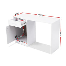 Load image into Gallery viewer, Artiss Office Storage Computer Desk
