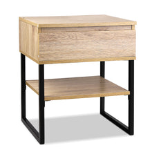 Load image into Gallery viewer, Chest Style Metal Bedside Table - 1 PC
