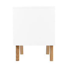 Load image into Gallery viewer, Artiss 2 Drawer Wooden Bedside Tables - White
