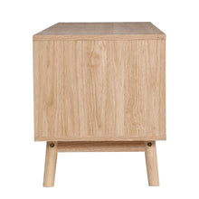 Load image into Gallery viewer, Scandinavian Design Wooden 140cm TV Cabinet Entertainment Unit
