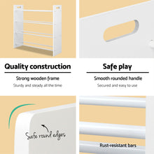 Load image into Gallery viewer, Keezi 12 Plastic Bins Kids Toy Organiser Box Bookshelf Storage Children Rack
