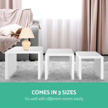 Load image into Gallery viewer, Artiss Set of 3 Nesting Tables
