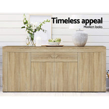 Load image into Gallery viewer, Artiss Buffet Sideboard Cabinet Storage 4 Doors Cupboard Hall Wood Hallway Table
