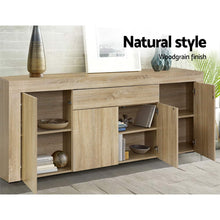 Load image into Gallery viewer, Artiss Buffet Sideboard Cabinet Storage 4 Doors Cupboard Hall Wood Hallway Table
