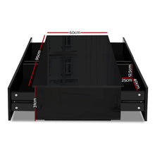 Load image into Gallery viewer, Modern 4 Storage Drawers High Gloss Coffee Table
