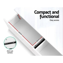 Load image into Gallery viewer, 4 Storage Drawers High Gloss Modern Coffee Table
