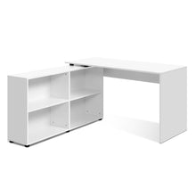 Load image into Gallery viewer, Space Saving L-Shape Office Computer Desk
