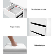 Load image into Gallery viewer, Corner Dressing Table With Mirror Stool White Mirrors
