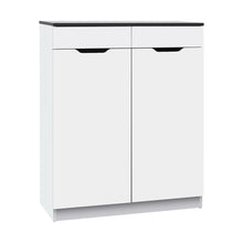Load image into Gallery viewer, Artiss Shoe Cabinet Shoes Storage Rack High Gloss Organiser Cupboard White
