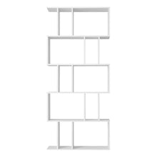 Load image into Gallery viewer, Artiss 5 Tier Bookshelf Display Shelf CD Cabinet Bookcase Stand Storage White
