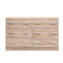 Load image into Gallery viewer, Artiss 6 Chest of Drawers Cabinet Dresser Table Tallboy Lowboy Storage Wood
