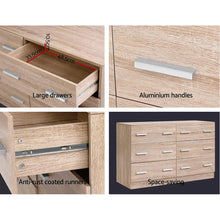 Load image into Gallery viewer, Artiss 6 Chest of Drawers Cabinet Dresser Table Tallboy Lowboy Storage Wood
