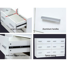 Load image into Gallery viewer, Artiss 6 Chest of Drawers Cabinet Dresser Tallboy Lowboy Storage Bedroom White
