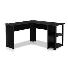 Load image into Gallery viewer, Corner Office Computer Desk - L-Shape Black
