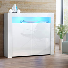Load image into Gallery viewer, Buffet Sideboard Cabinet - 2 Doors White
