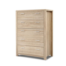 Load image into Gallery viewer, Artiss 5 Chest of Drawers Tallboy Dresser Table Bedroom Storage Cabinet
