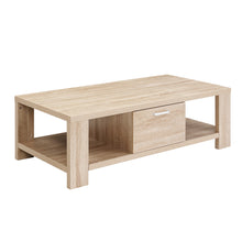 Load image into Gallery viewer, Artiss Coffee Table Wooden Shelf Storage Drawer Living Furniture Thick Tabletop
