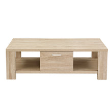 Load image into Gallery viewer, Artiss Coffee Table Wooden Shelf Storage Drawer Living Furniture Thick Tabletop
