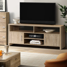 Load image into Gallery viewer, 140cm Natural Oak TV Cabinet Entertainment Unit
