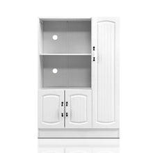 Load image into Gallery viewer, White Buffet Sideboard Cabinet Hallway Kitchen Storage
