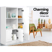 Load image into Gallery viewer, White Buffet Sideboard Cabinet Hallway Kitchen Storage
