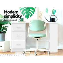 Load image into Gallery viewer, Artiss Office Computer Desk Student Study Table Workstation 3 Drawers Shelf 120cm
