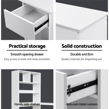 Load image into Gallery viewer, Artiss Office Computer Desk Student Study Table Home Workstation Corner Shelf
