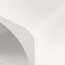 Load image into Gallery viewer, Artiss Bedside Table Drawers Side Table Shelves Nightstand Bedroom Arched White
