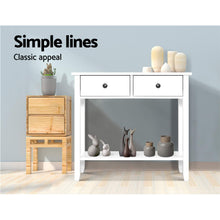 Load image into Gallery viewer, Hallway Console Table Hall Side Entry 2 Drawers
