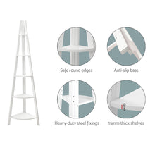 Load image into Gallery viewer, Artiss 5 Tier Corner Ladder Display Shelf Home Storage Plant Stand Bookshelf
