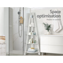 Load image into Gallery viewer, Artiss 5 Tier Corner Ladder Display Shelf Home Storage Plant Stand Bookshelf
