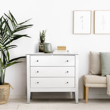 Load image into Gallery viewer, Artiss Chest of Drawers Storage Cabinet Bedside Table Dresser Tallboy White
