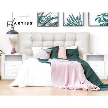 Load image into Gallery viewer, Artiss Bedside Tables Drawers Storage Cabinet Drawers Side Table White
