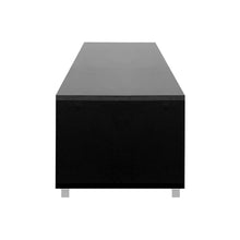 Load image into Gallery viewer, 190cm Entertainment Unit with Cabinets - Black
