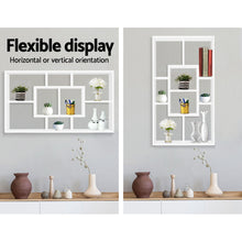 Load image into Gallery viewer, Artiss Floating Wall Shelf DIY Mount Storage Bookshelf Display Rack White

