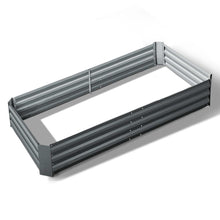 Load image into Gallery viewer, 180x90x30CM Galvanised Raised Garden Bed
