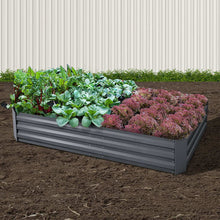 Load image into Gallery viewer, 180x90x30CM Galvanised Raised Garden Bed
