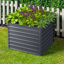 Load image into Gallery viewer, Greenfingers Garden Bed 2PCS 100X100X77CM Galvanised Steel Raised Planter
